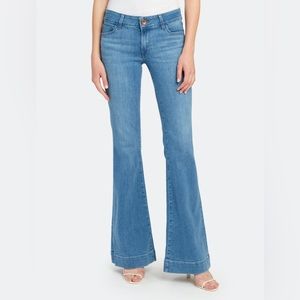 J Brand Low Rise Flare Jeans